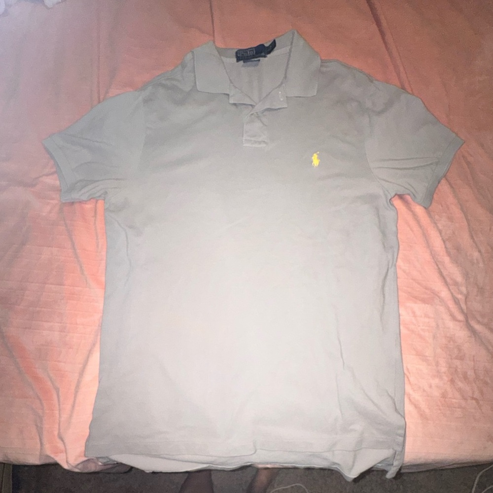 Ralph Lauren Light Gray Polo Shirt
